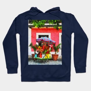 San Juan, Puerto Rico - Flower Cart Hoodie